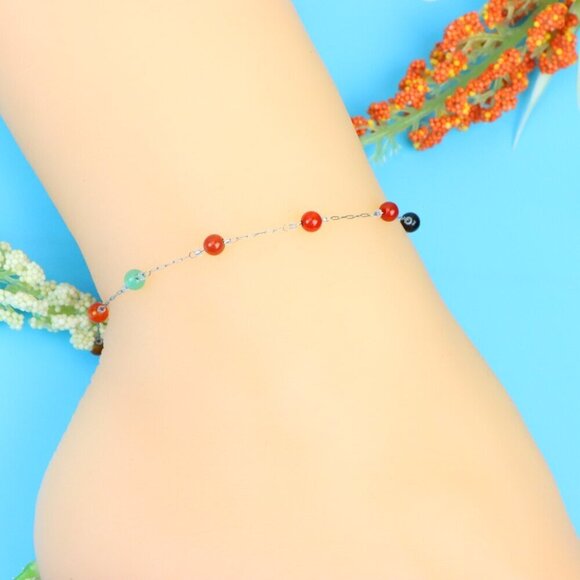 Elegant Handmade Anklet – Perfect for Women & Girls | Ideal Gift Option, DYC1640 - Picture 1 of 7